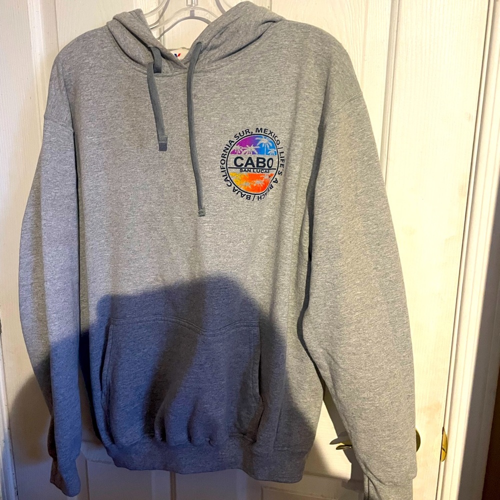 Gray hoodie
